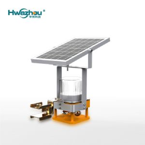 Acousto-optic warning light device